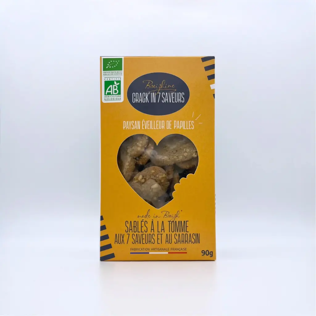 PACK Crack'in Tomme 7 saveurs 90g