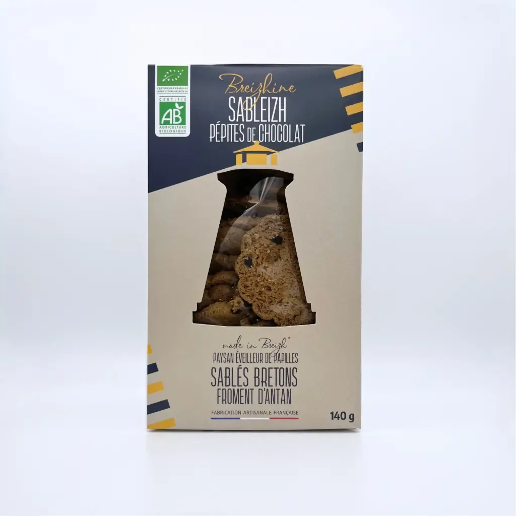 PACK Sableizh aux pépites de chocolat 140g