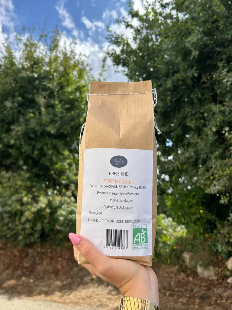 Farine de sarrasin semi-complète BIO 1 Kg