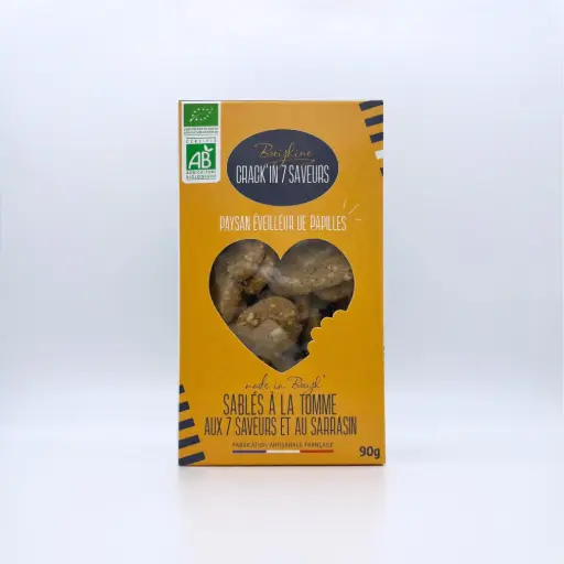 [162] PACK Crack'in Tomme 7 saveurs 90g
