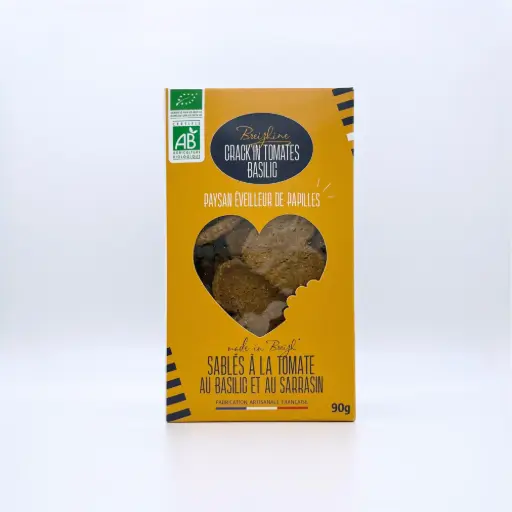 [163] PACK Crack'in Tomate basilic 90g