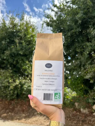 [132] Farine de sarrasin semi-complète BIO 1 Kg